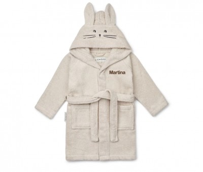 Accappatoio Personalizzabile Lily Rabbit Sandy