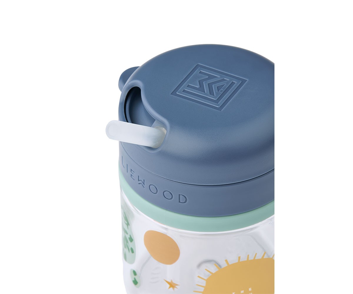 Bicchiere Tritan con cannuccia Pavia 280ml Universe/Classic Navy