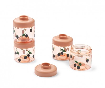 Pack 4 Dispensadores de Comida Dominique Berry/Pale Tuscany