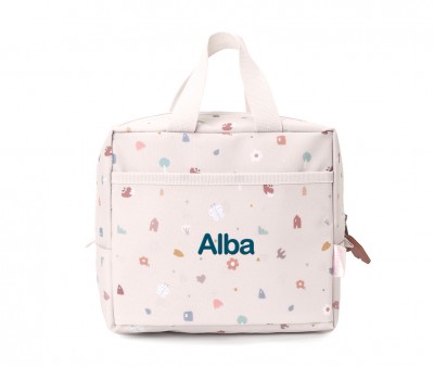 Bolsa Merienda Térmica Geometric Nature Personalizable