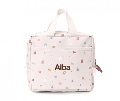 Bolsa Merienda Térmica Geometric Nature Personalizable