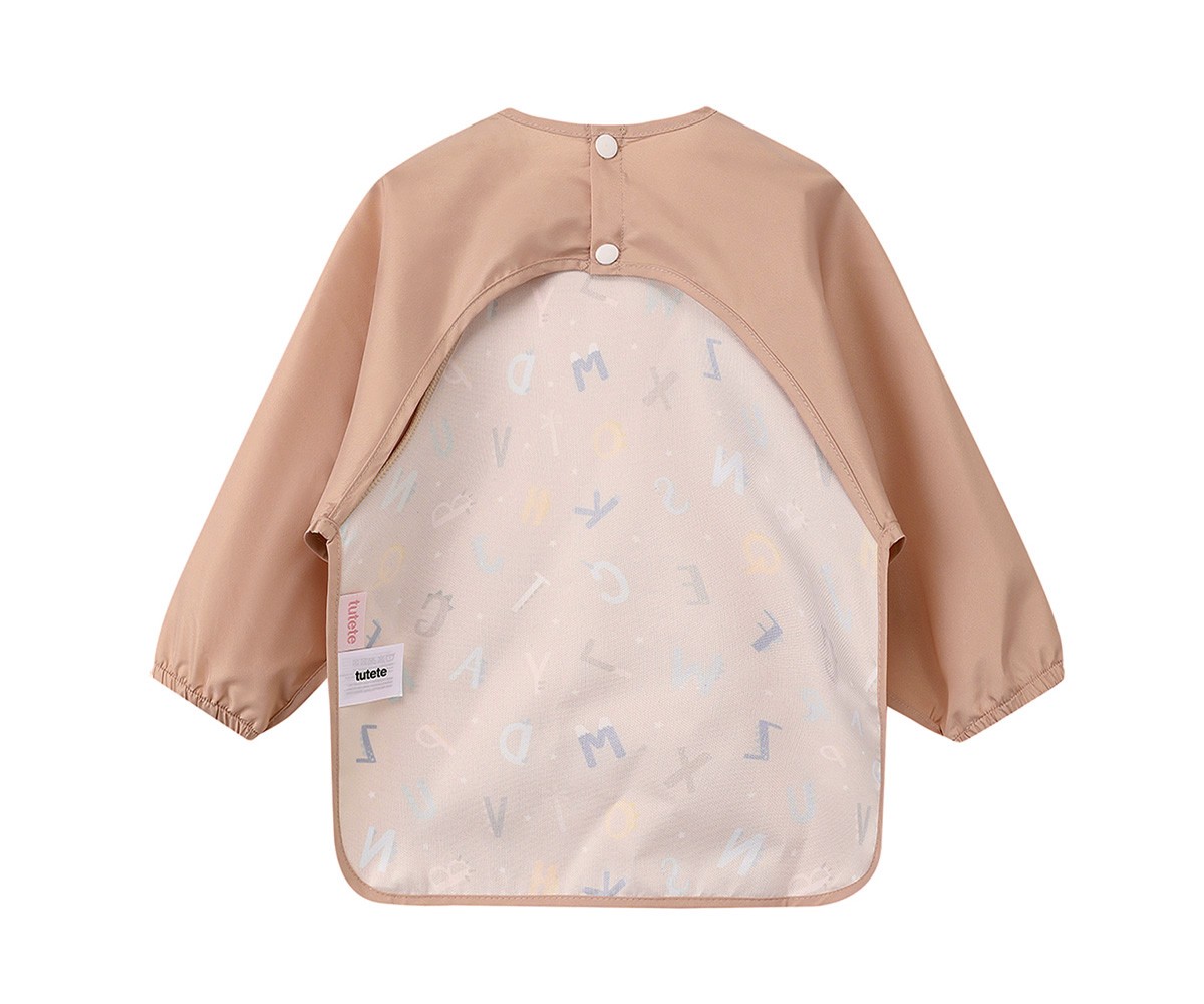 Bavoir à Manches Longues Funny Letters