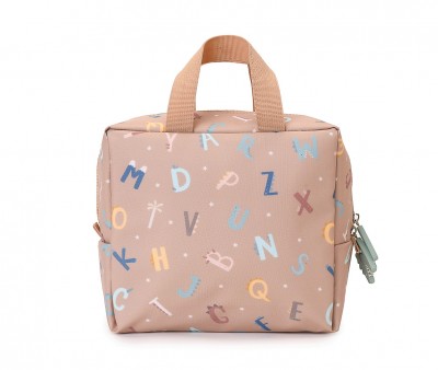 Bolsa Merienda Térmica Funny Letters Personalizable