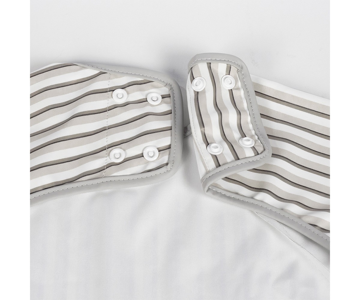 Babero con Mangas Botton Raya