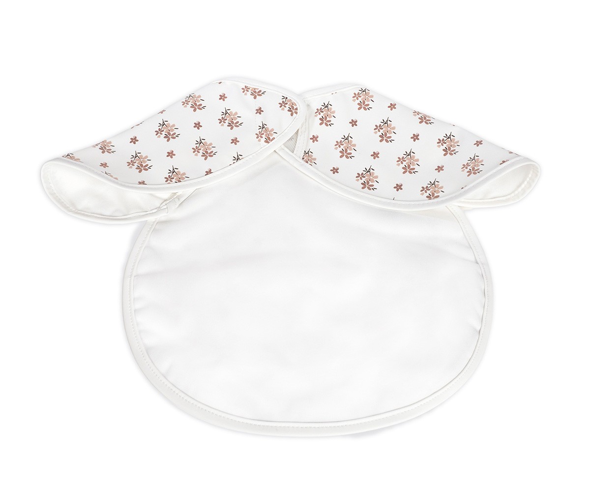 Babero Botton Flores