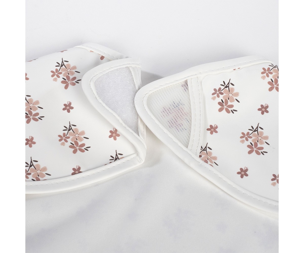 Babero Botton Flores