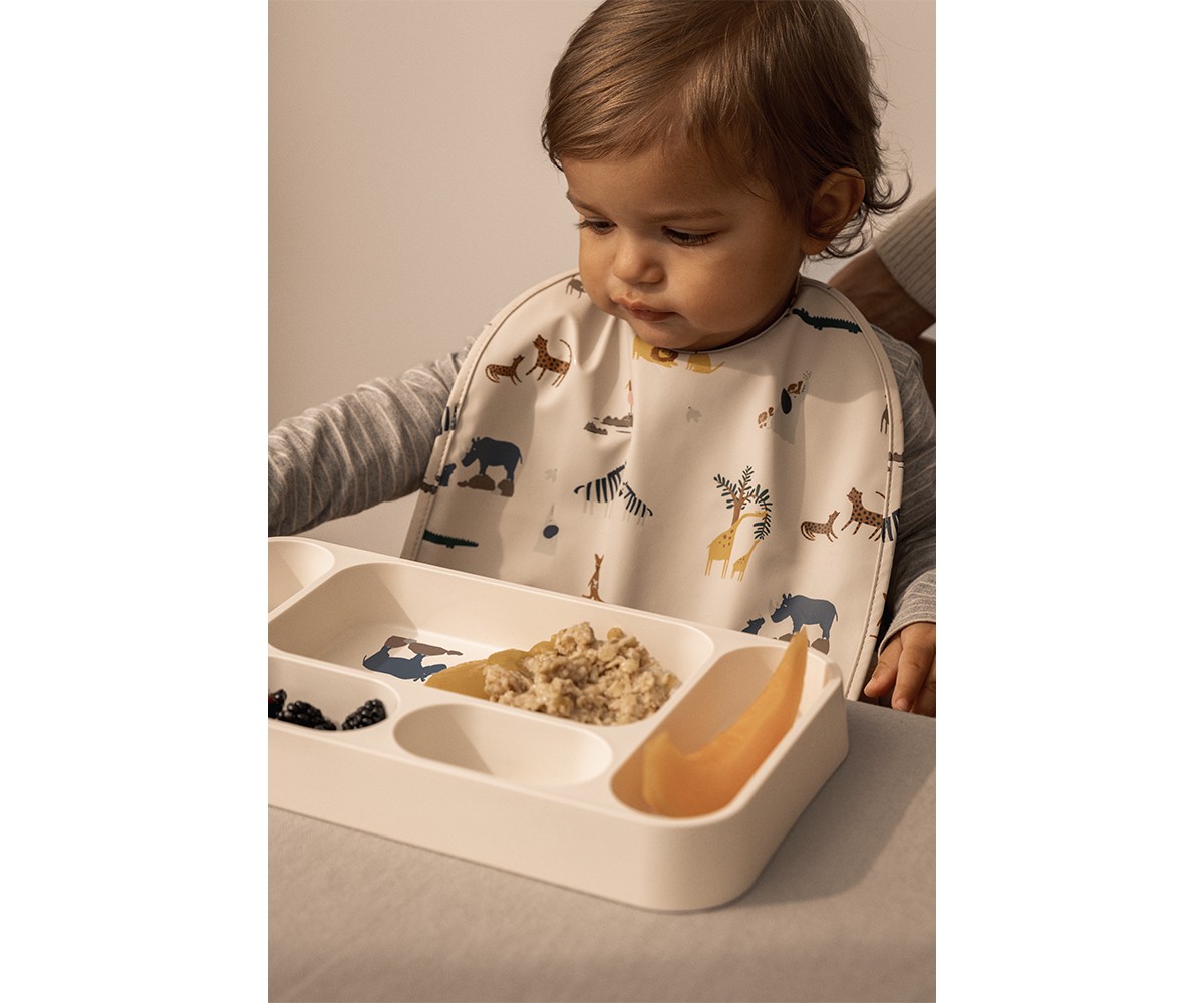 Bandeja con Compartimentos Mosu Peach/Sea Shell