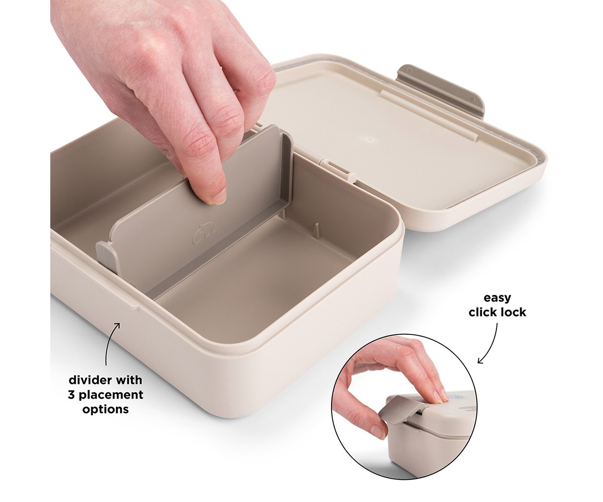 Lancheira Celebration Sand com divisória