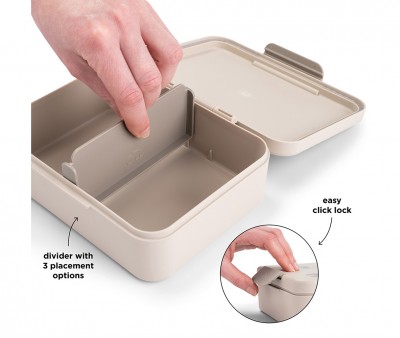 Lancheira Celebration Sand com divisória