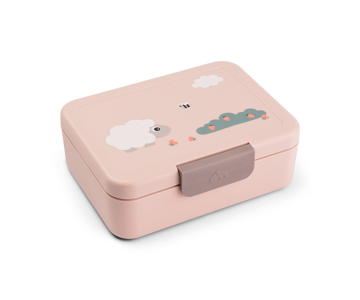 Lunch Box con Divisorio Tiny Farm Powder