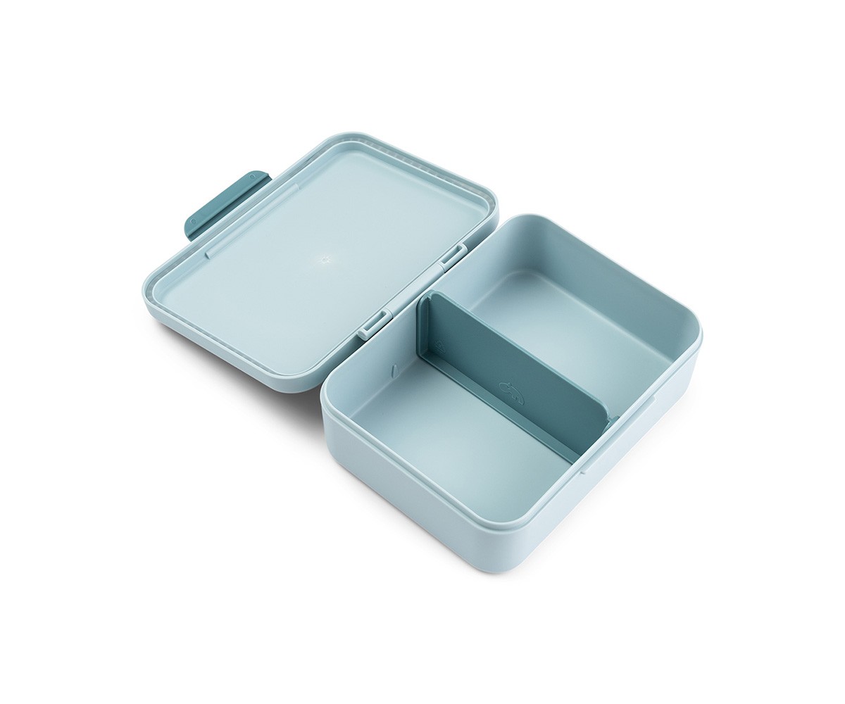 Lunch Box con Divisorio Tiny Farm Blue