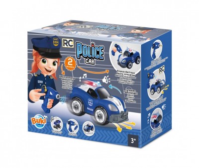 Carro de polícia com controle remoto