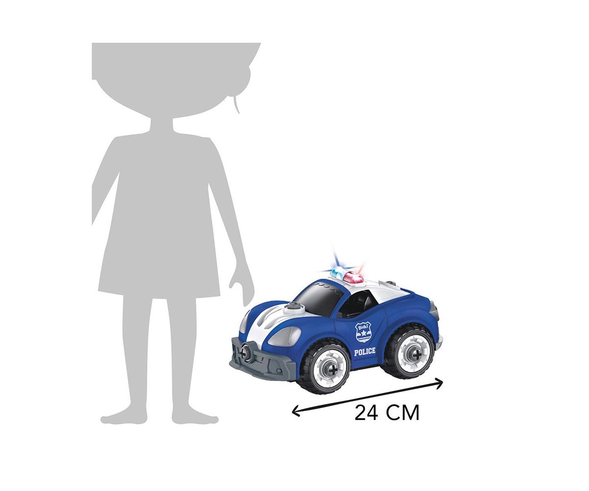 Carro de polícia com controle remoto