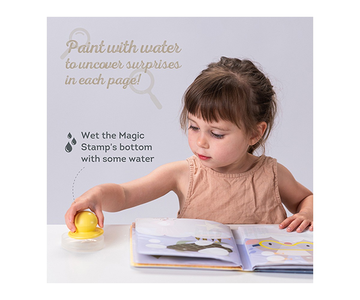 Magic Book Peek-A-Boo Coloring Water