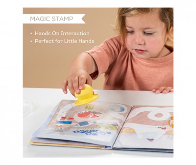 Libro Mágico Peek A Boo Coloring Water