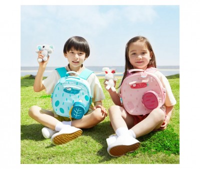 Mochila Infantil con Monedero y Peluche Koala