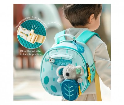 Mochila Infantil con Monedero y Peluche Koala