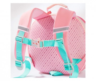 Mochila infantil com bolsinha e peluche Rabbit