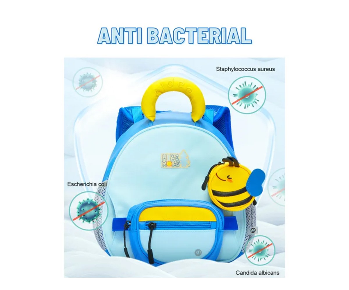 Mochila infantil com pochete e mealheiro Fox