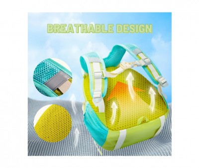 Mochila infantil com pochete e mealheiro Fox