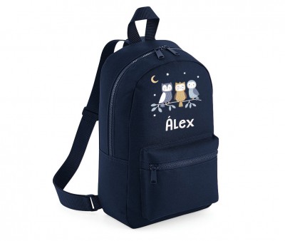 Mochila Mini Fashion Marino Personalizada Magical Forest