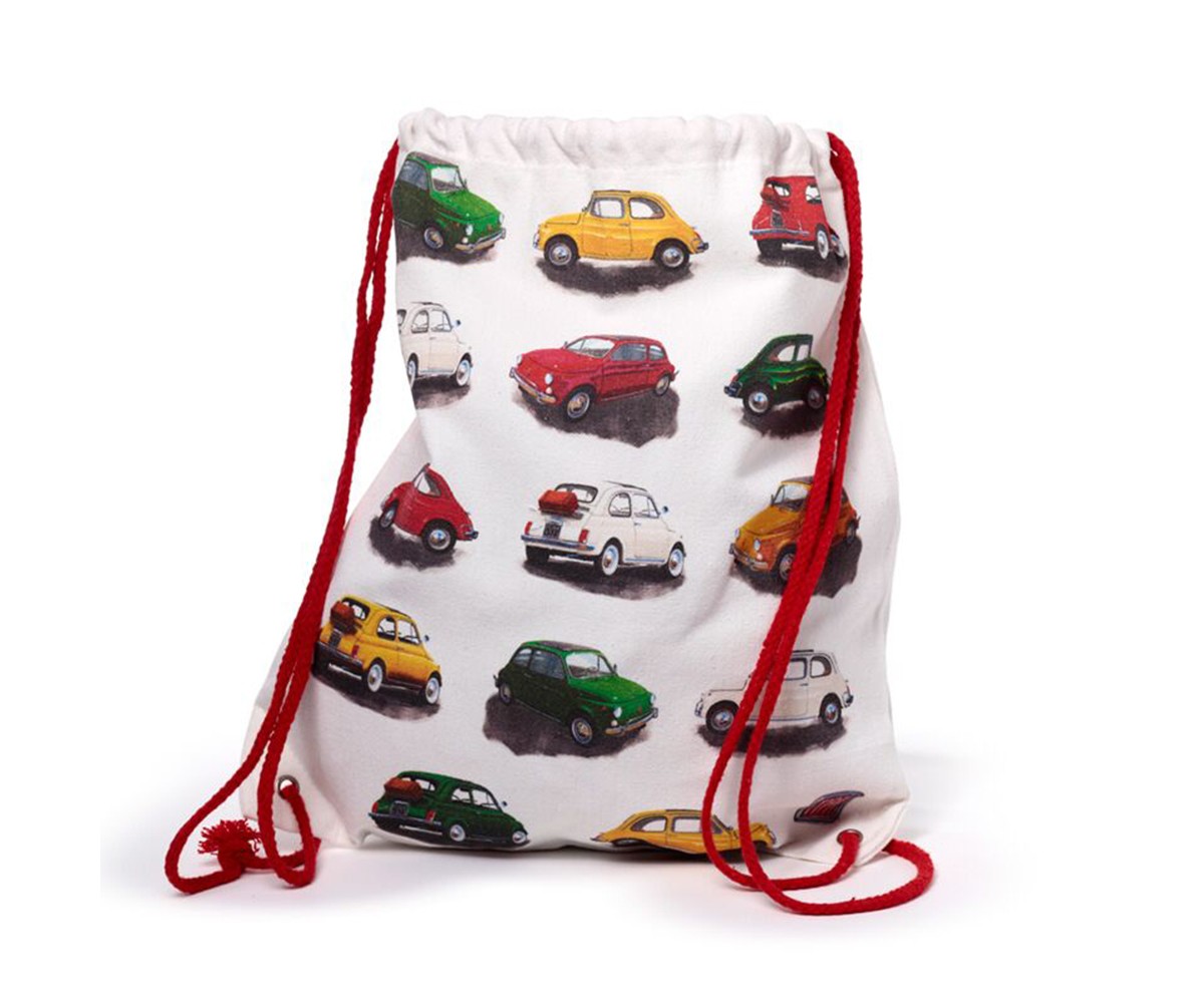 Sacca-Zaino Fiat 500 Personalizzabile