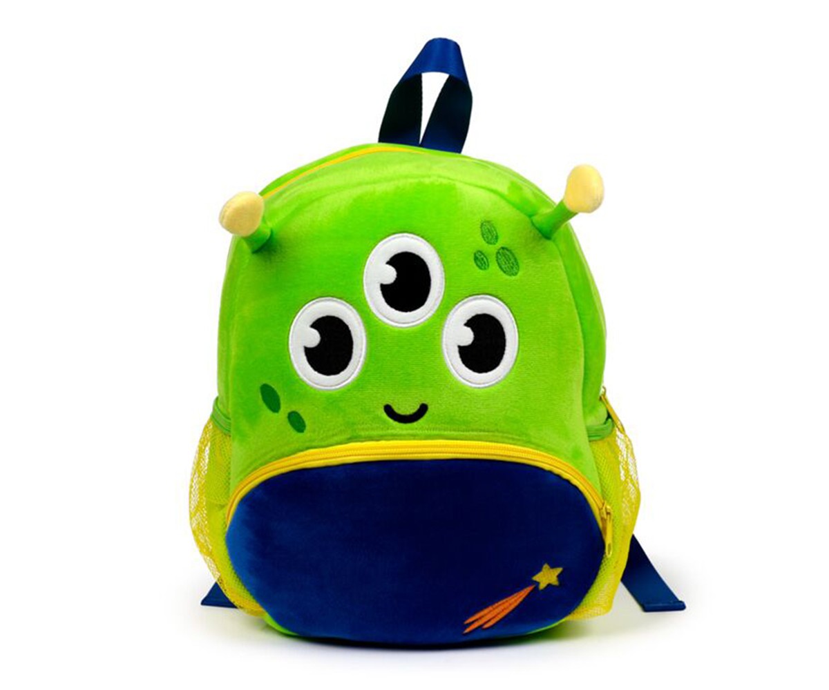 Mochila infantil Peluche personalizável Alien Space Cadet