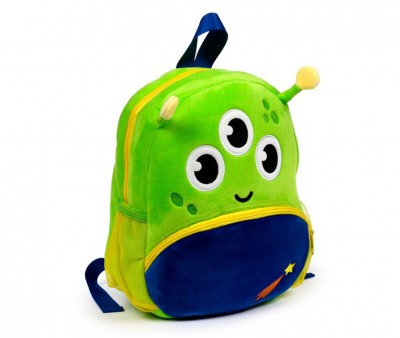 Zainetto Peluche Alien Space Cadet Personalizzabile