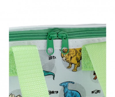 Bolsa Almuerzo Térmica Dinosaurio Dinosauria Jr Personalizable