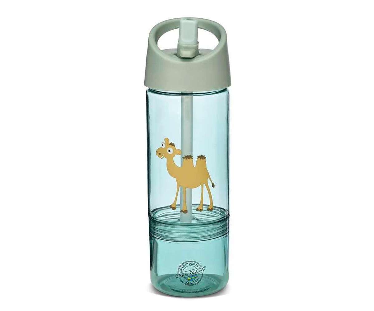 Botella Tritán 2 en 1 Camel Green
