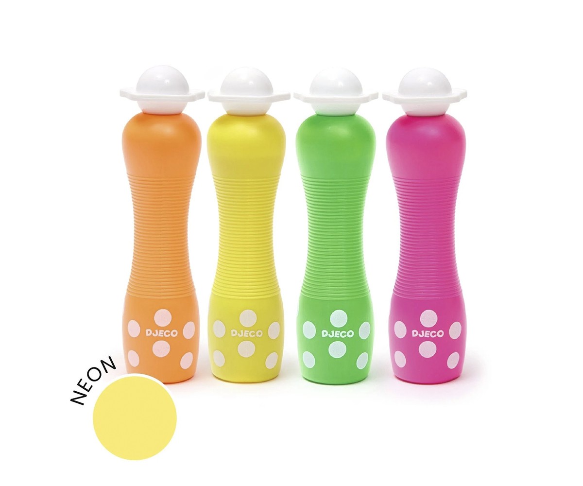 4 Canetas Grandes Neon