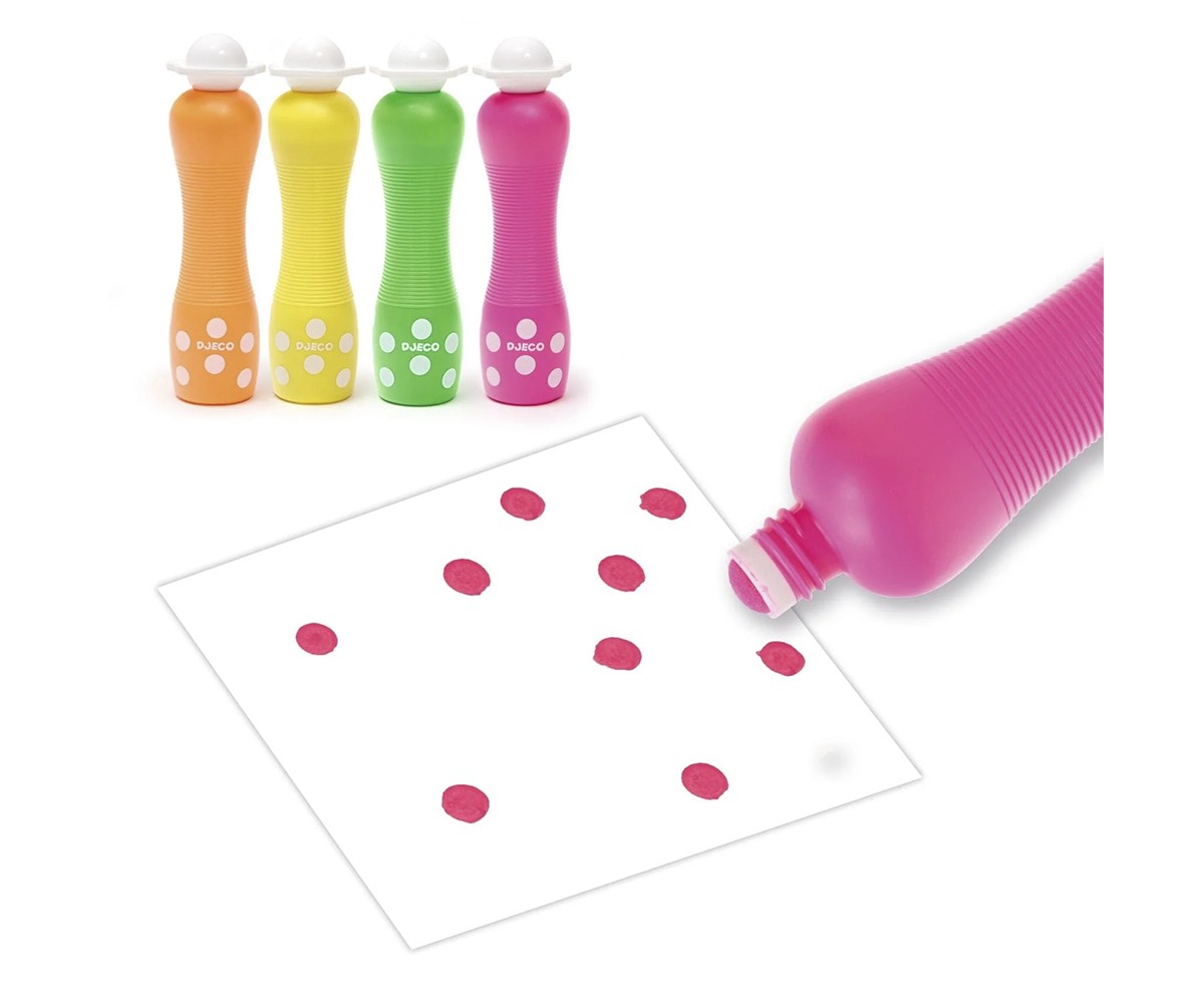 4 Canetas Grandes Neon