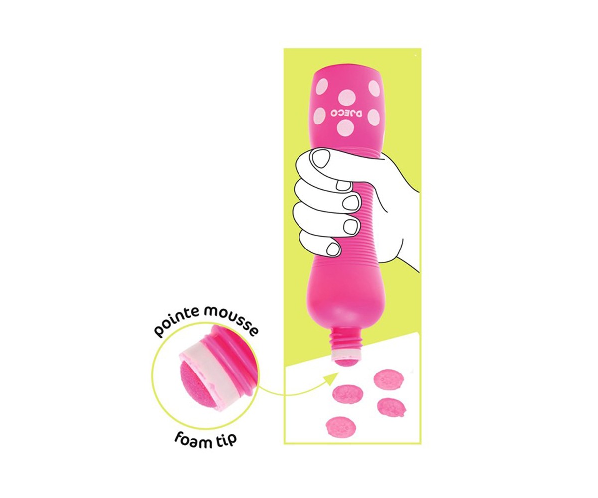 4 Canetas Grandes Neon