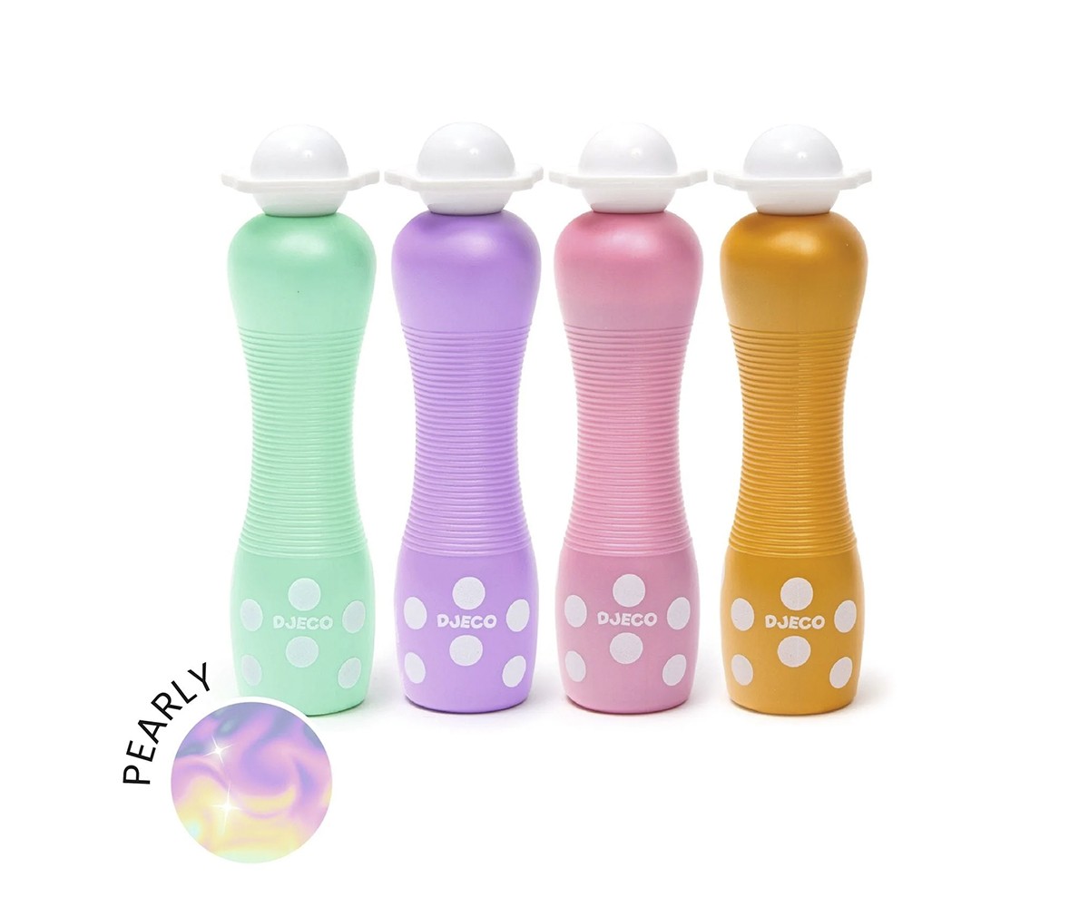 4 Marqueurs Gros Pois Pearly