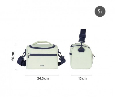 Sac Isotherme 5L Collection 430 Since 1918 Vert Personnalisable