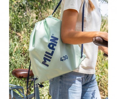 Mochila Saco Personalizable Colección 430 Since 1918 Verde