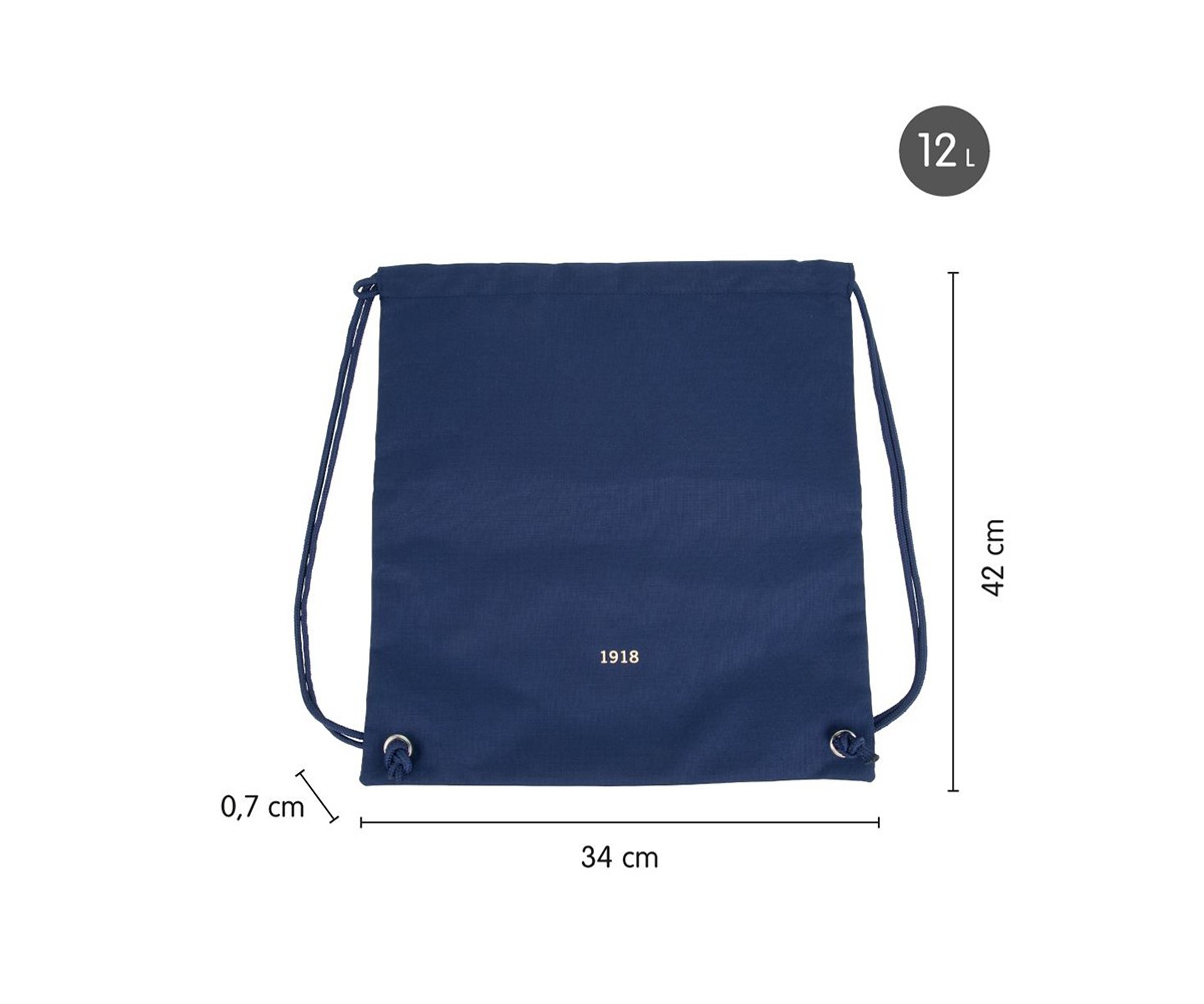 Sacca-Zaino Personalizzabile Blu Collezione 430 Milan Since 1918