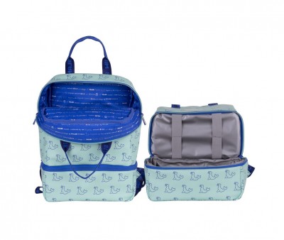 Mochila Infantil con Compartimento Térmico Verde Colección 460 Since 1918