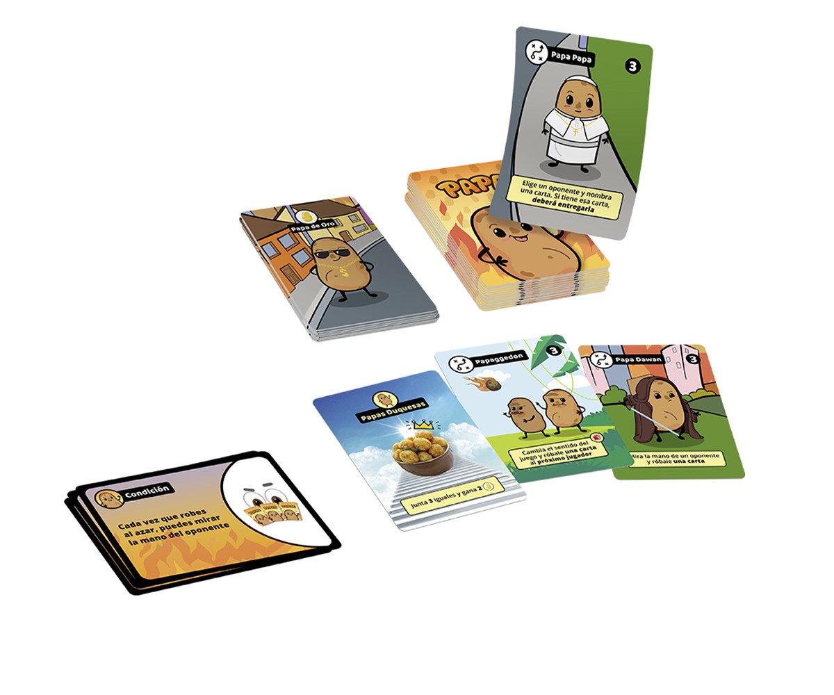 Jogo de cartas Papas