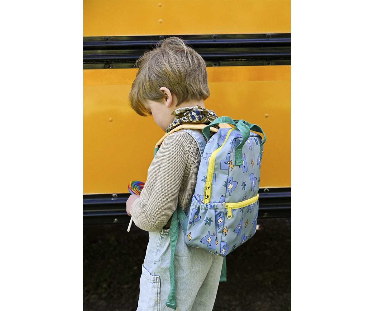 Mochila infantil personalizável Funky Dogs