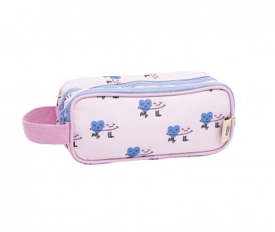 Estuche Rectangular Dancing Hearts