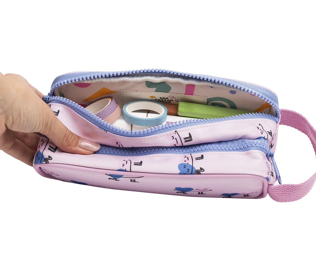 Estuche Rectangular Dancing Hearts