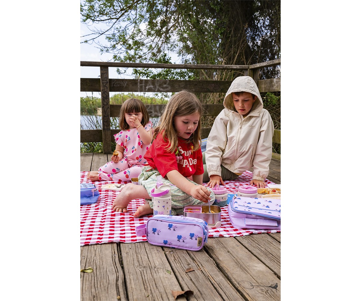 Estuche Rectangular Dancing Hearts