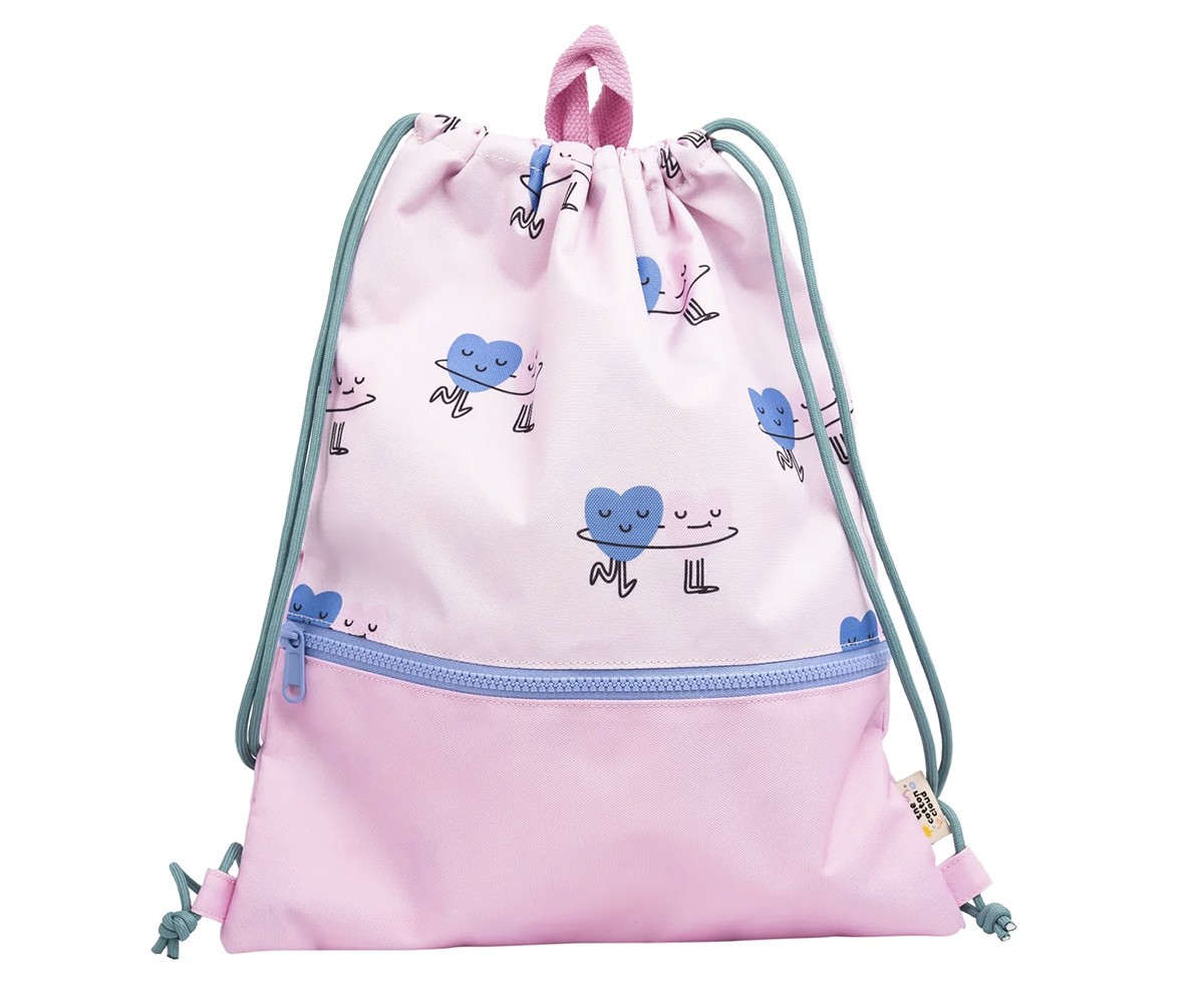 Sacca-zaino Dancing Hearts Personalizzabile