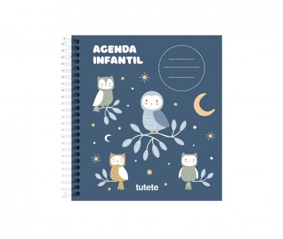 Pequeña Agenda Guardería Personalizable Magical Forest