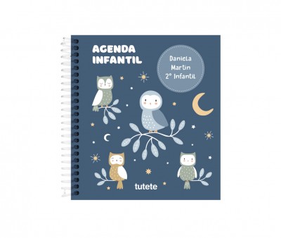 Pequeña Agenda Guardería Personalizable Magical Forest