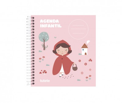 Pequeña Agenda Guardería Personalizable Little Red