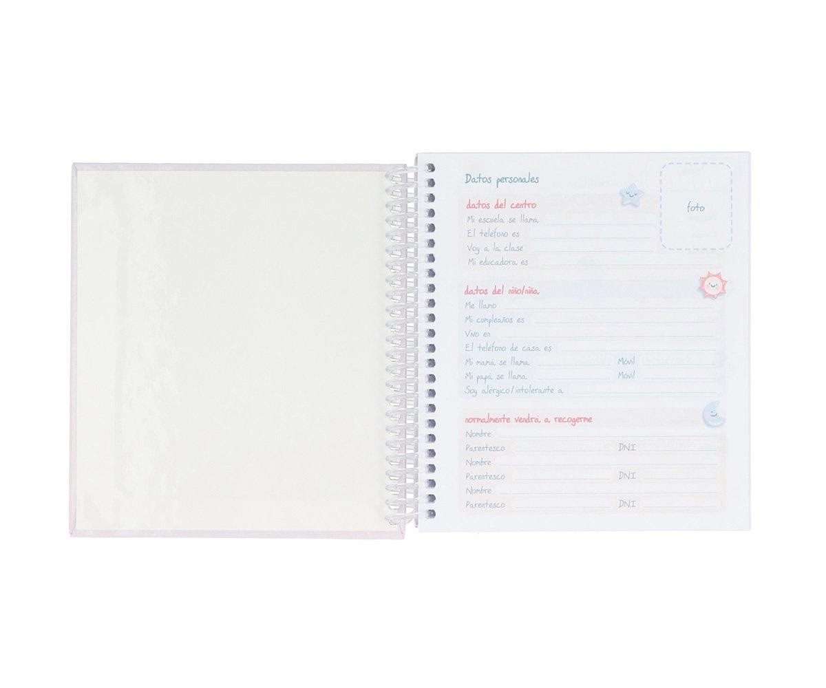 Pequeña Agenda Guardería Personalizable Little Red