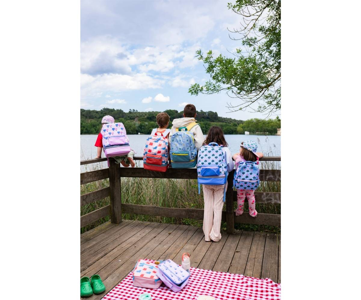 Mochila infantil personalizável Veggie Pals