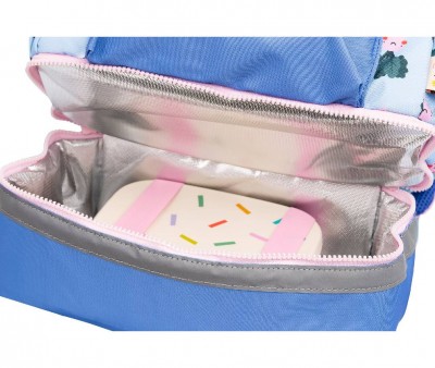 Mochila Escolar con Compartimento Térmico Meowtiful Cats Personalizable
